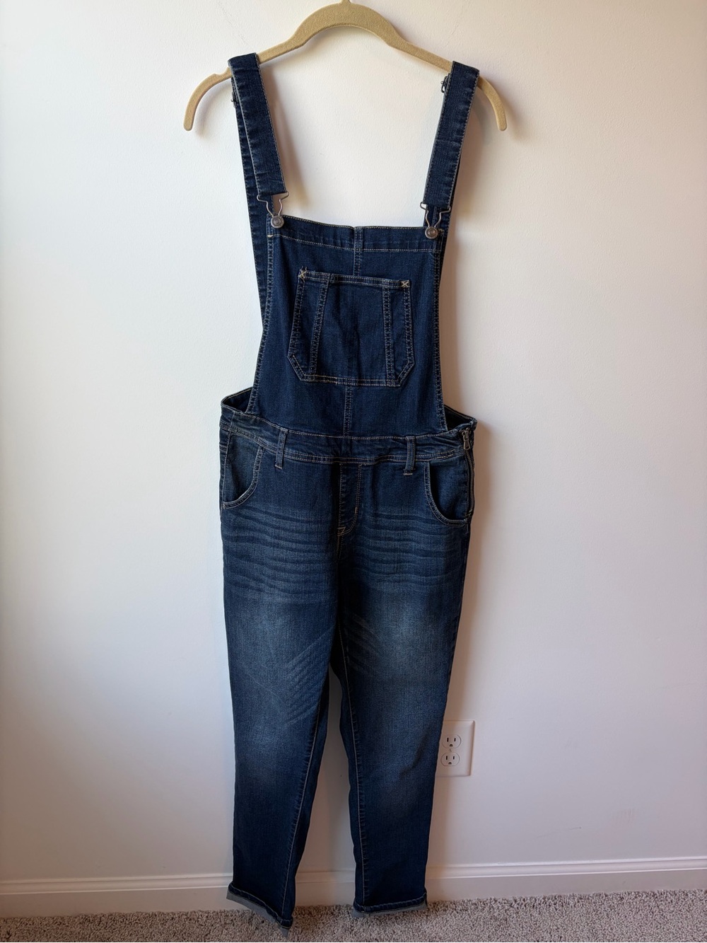 Wallflower Blue Denim Overalls